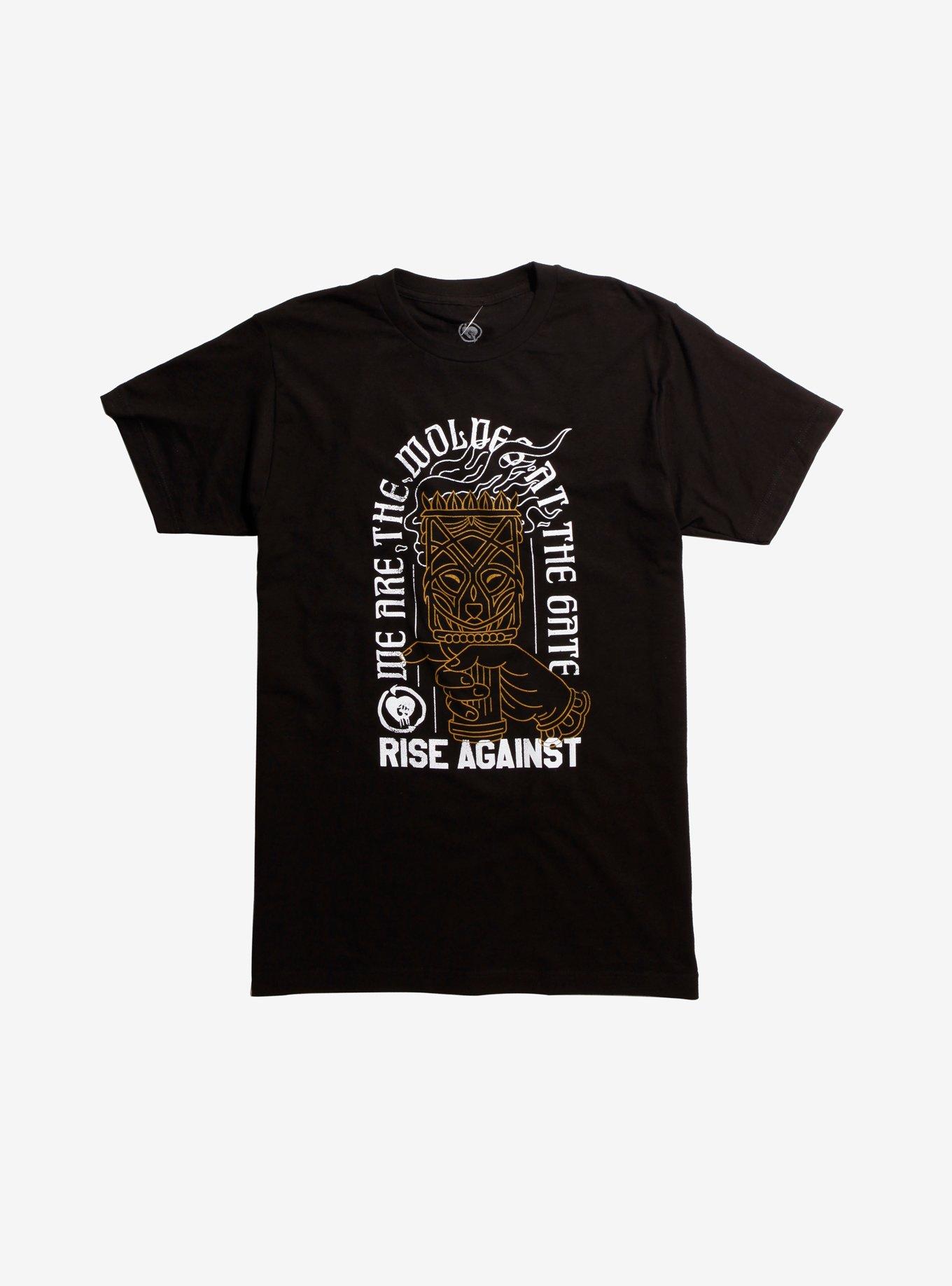Rise Against Wolves T-Shirt, BLACK, hi-res