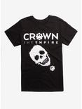 Crown The Empire Skull T-Shirt, BLACK, hi-res