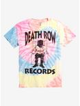 Death Row Records Logo Rainbow Tie Dye T-Shirt, MULTI, hi-res