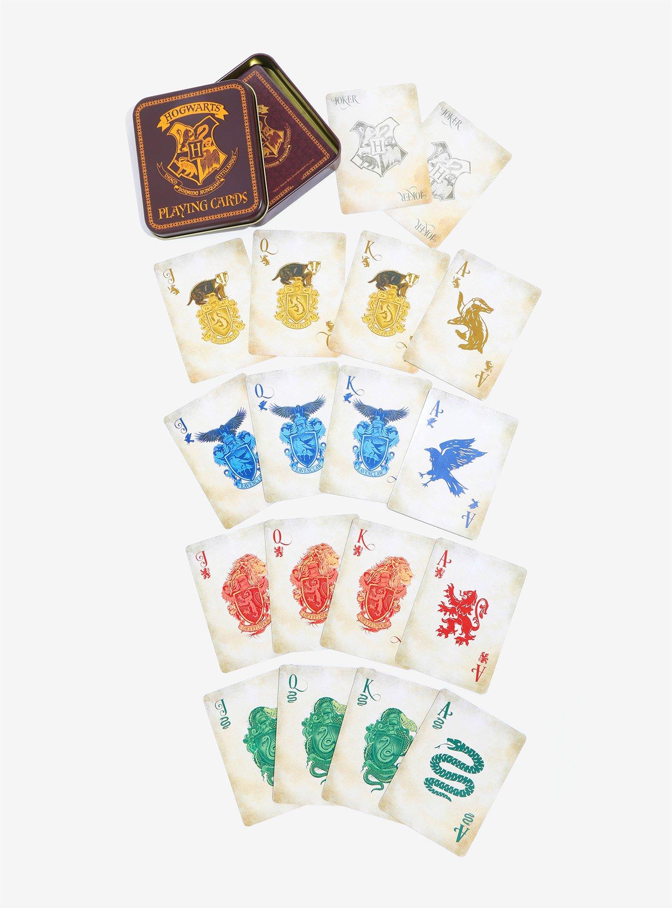 Official HARRY POTTER Hogwarts Playing Cards: Buy Online on Offer