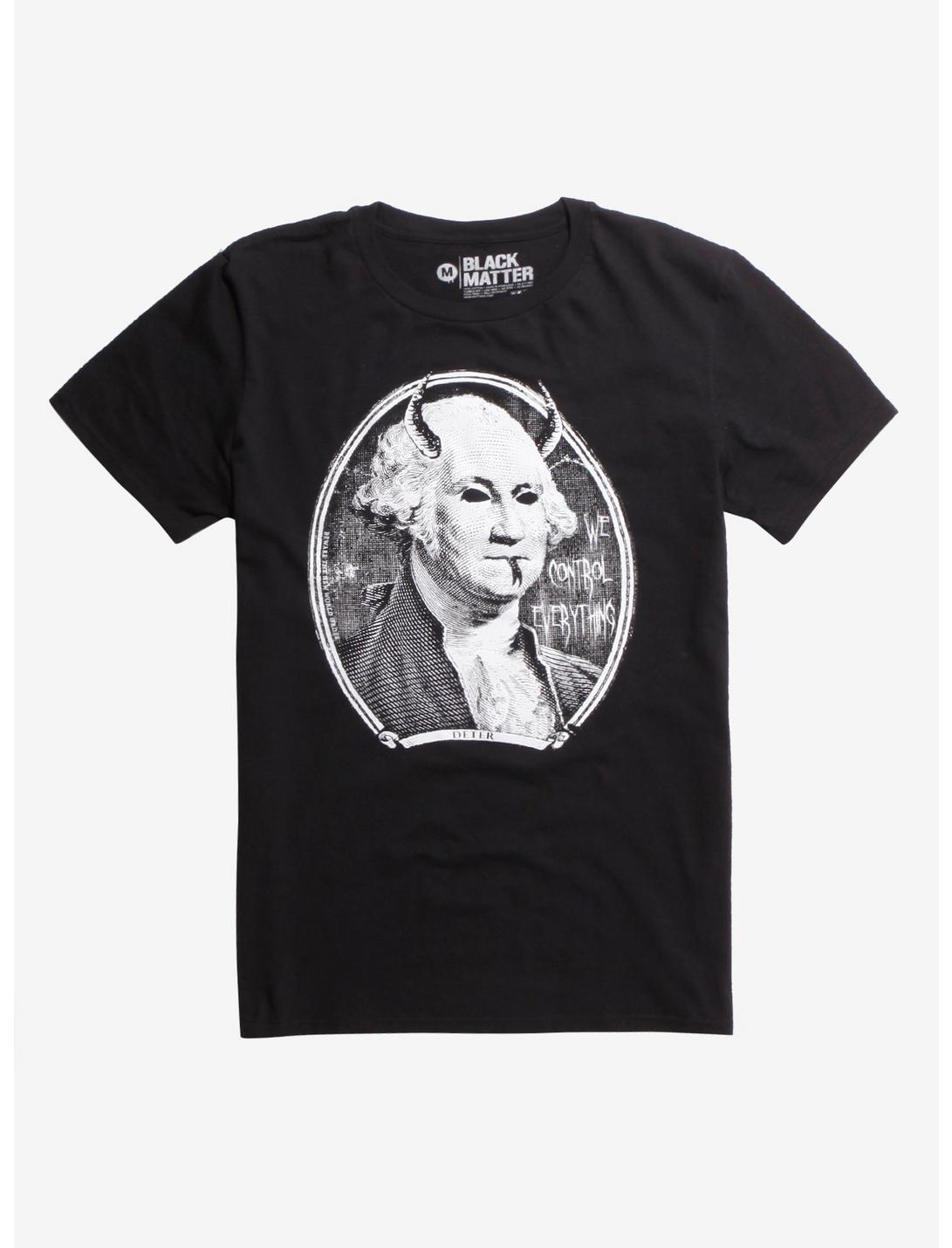 George Washington Control T-Shirt, BLACK, hi-res