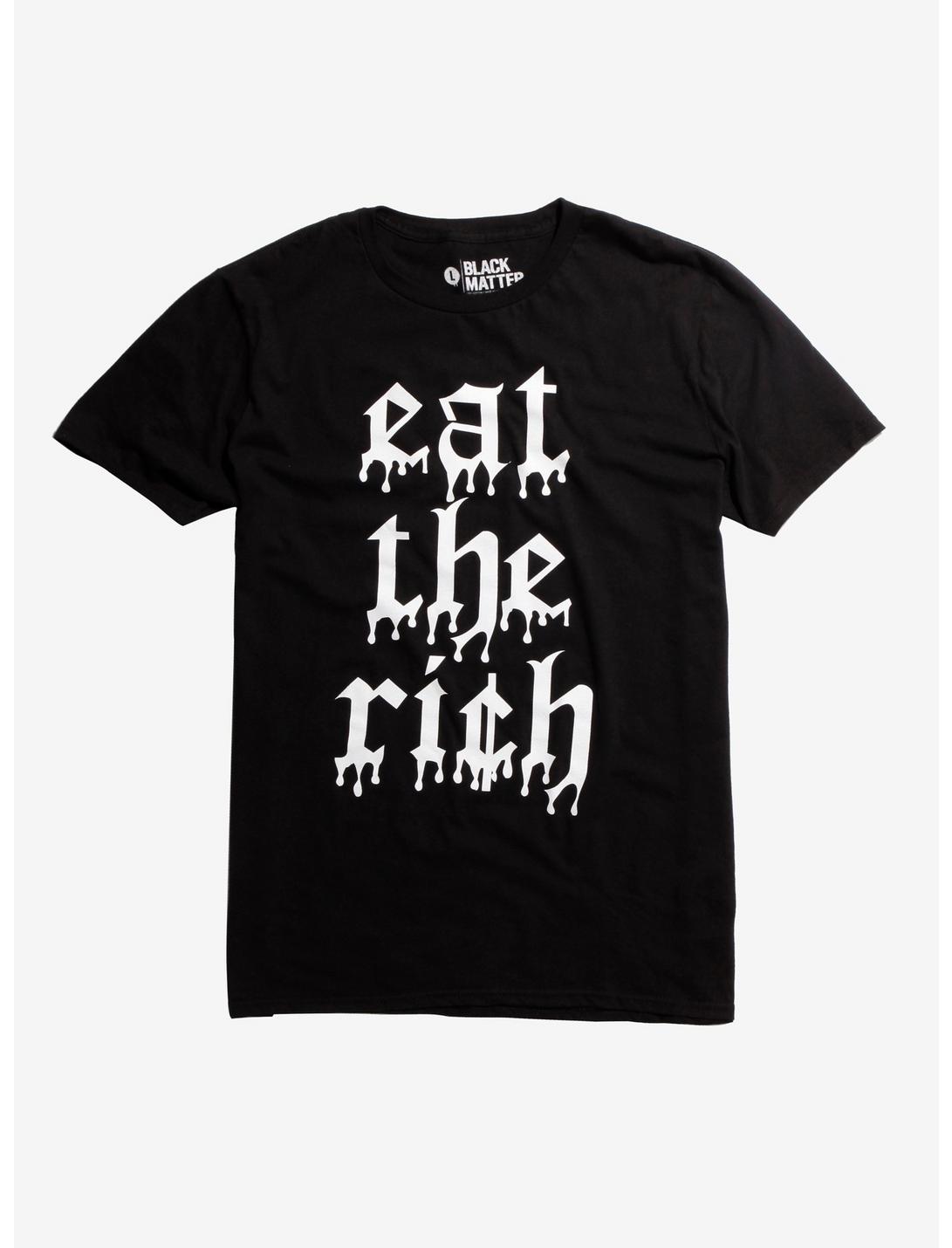 Eat The Rich T-Shirt, BLACK, hi-res