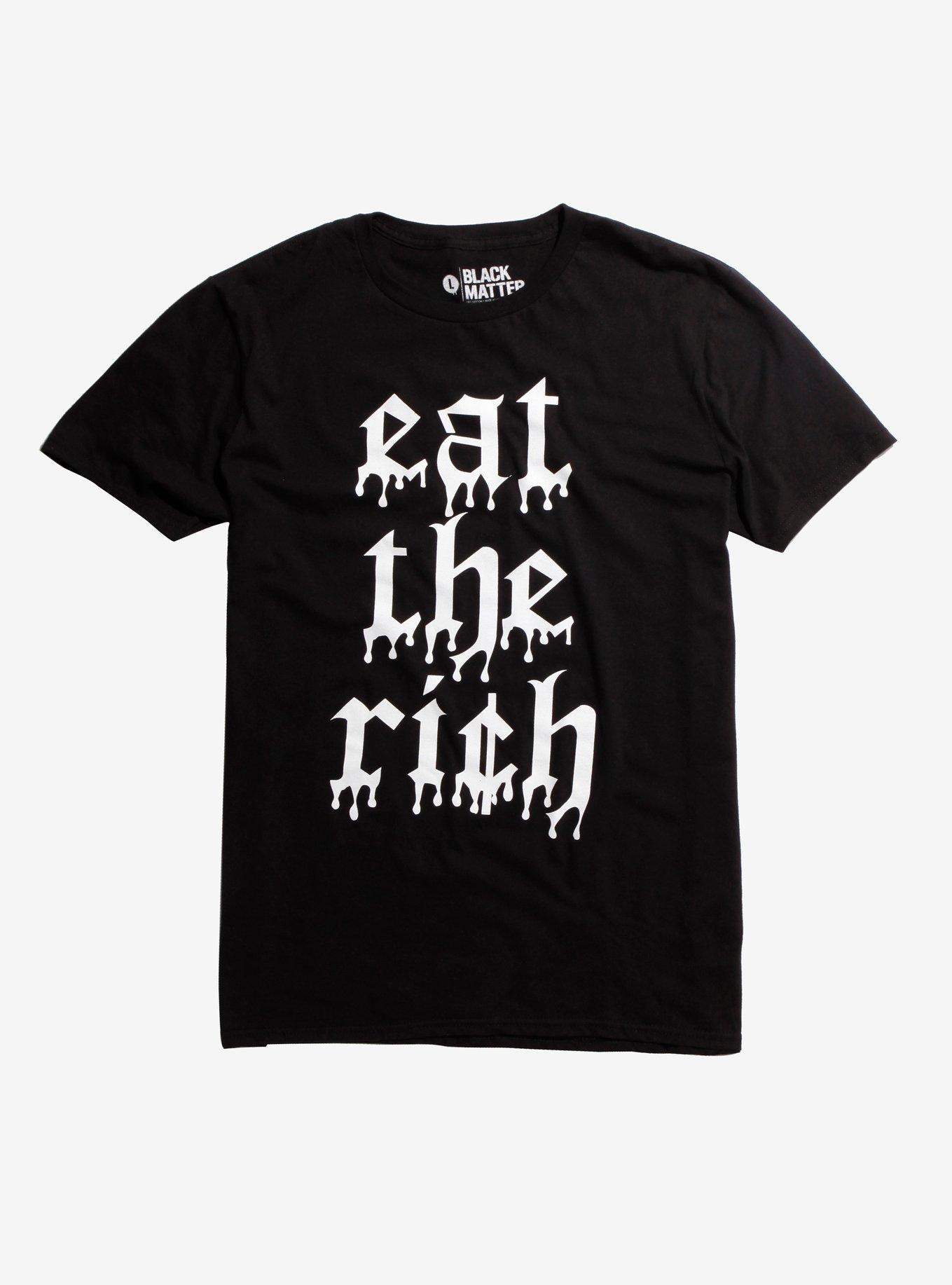 Eat The Rich T-Shirt, BLACK, hi-res