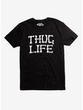 Thug Life Skeleton T-Shirt, BLACK, hi-res