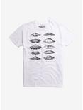 We Out Here UFO T-Shirt Hot Topic Exclusive, WHITE, hi-res