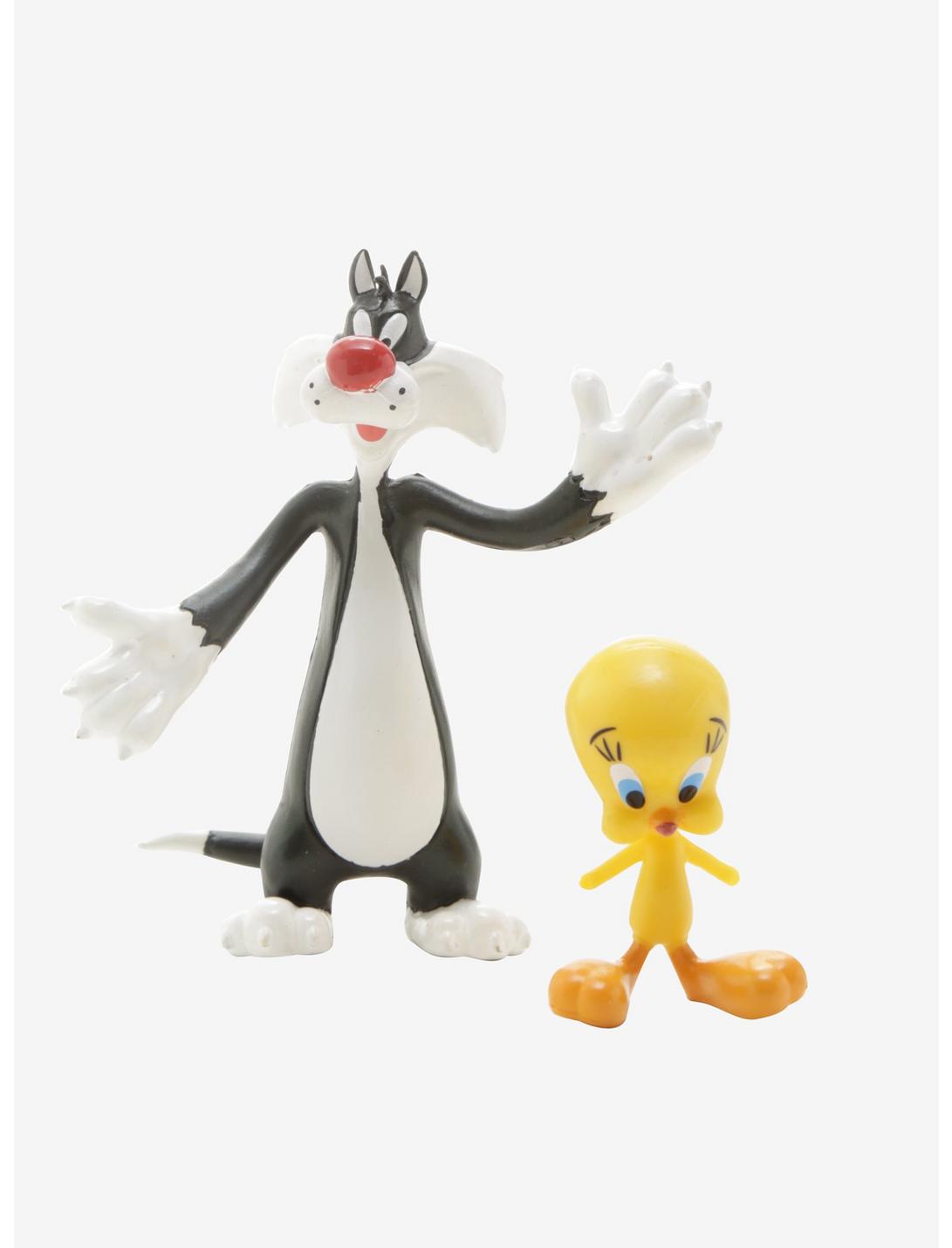 Looney Tunes Sylvester & Tweety Bendable Figure Set, , hi-res
