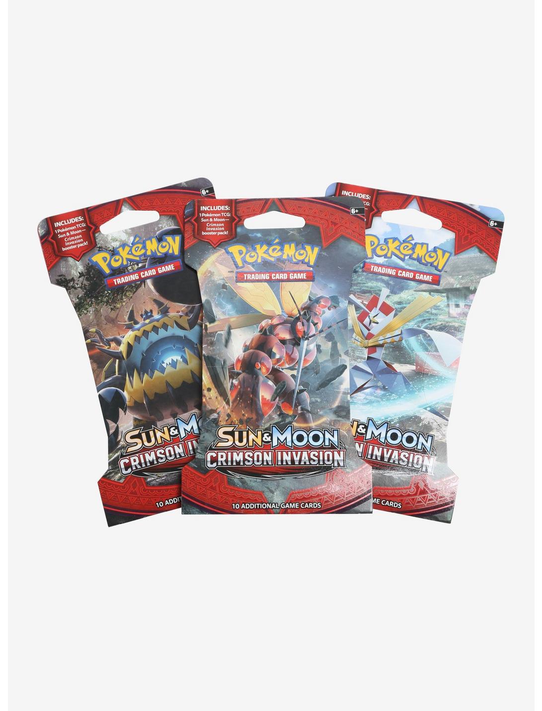 Pokemon Trading Card Game: Sun & Moon Crimson Invasion Booster Pack, , hi-res