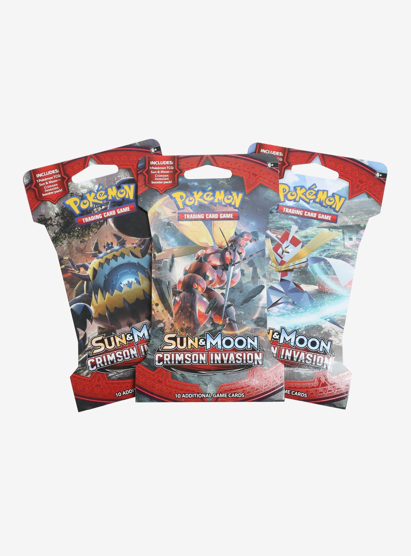 Pokemon Trading Card Game: Sun & Moon Crimson Invasion Booster Pack, , hi-res