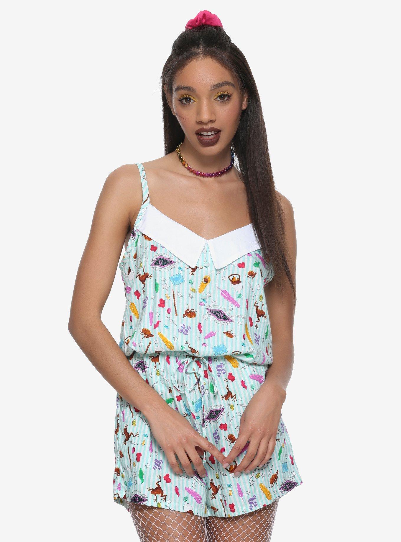 Harry Potter Honeyduke's Romper | Hot Topic