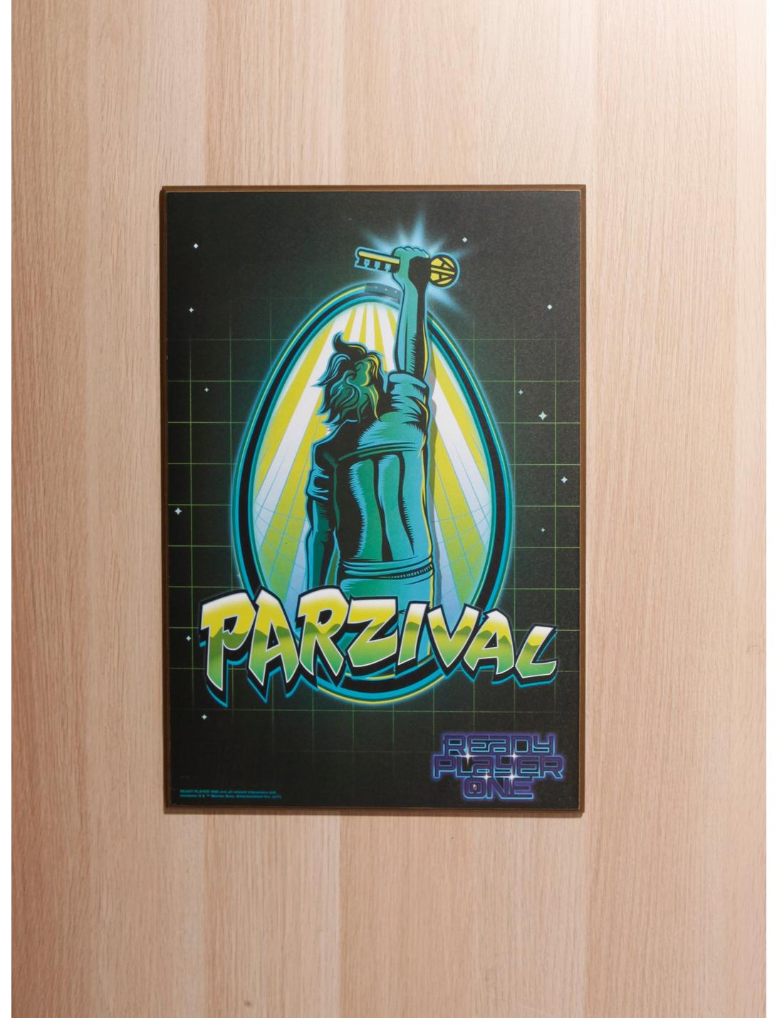 Ready Player One Parzival Wood Wall Art, , hi-res