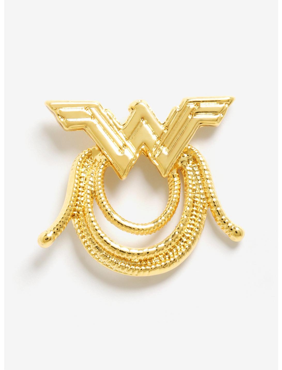 DC Comics Wonder Woman Lasso Gold Enamel Pin, , hi-res