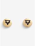 Earth Element Gold Earrings, , hi-res