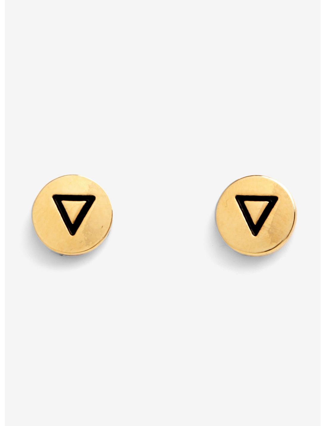 Water Element Gold Earrings, , hi-res