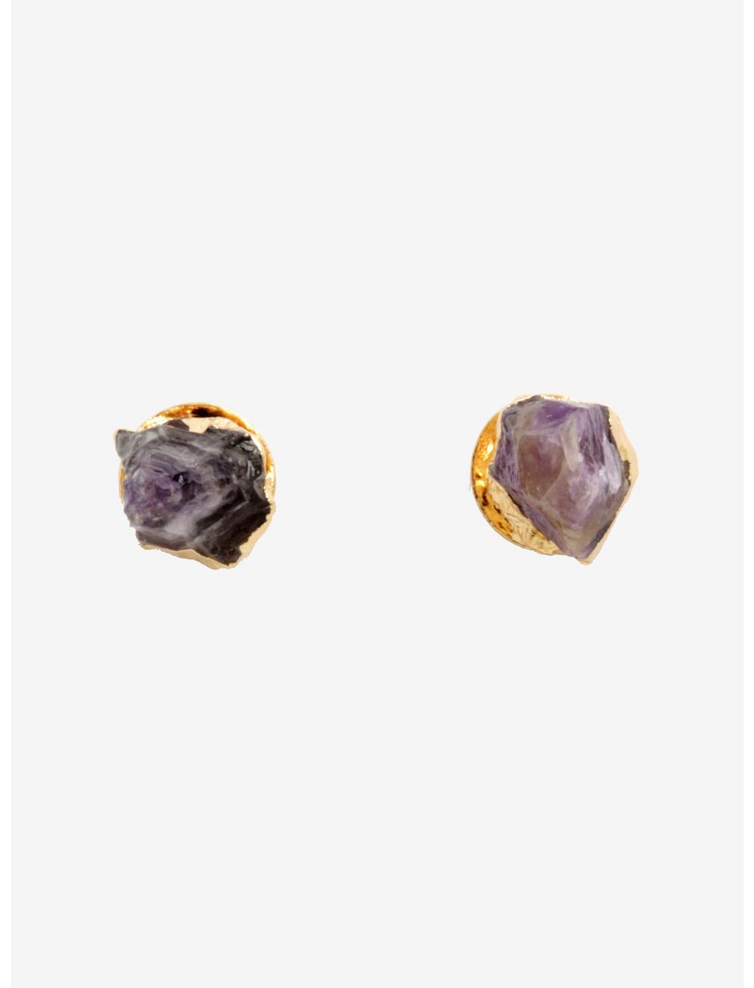 Amethyst Earrings- BoxLunch Exclusive, , hi-res
