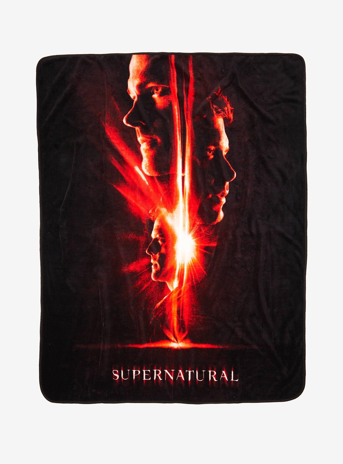 Supernatural Poster Throw Blanket, , hi-res