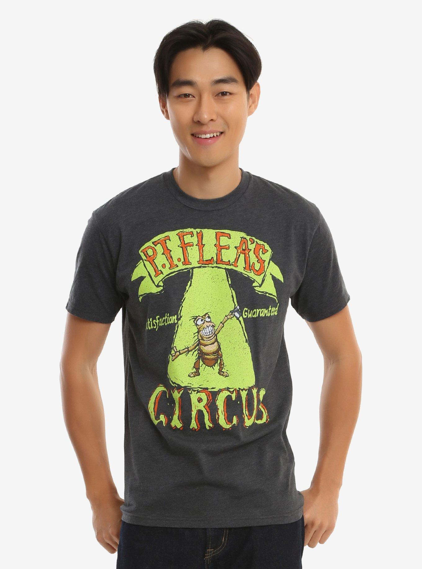 Disney Pixar A Bug's Life P.T. Flea's Circus T-Shirt - BoxLunch Exclusive, GREY, hi-res