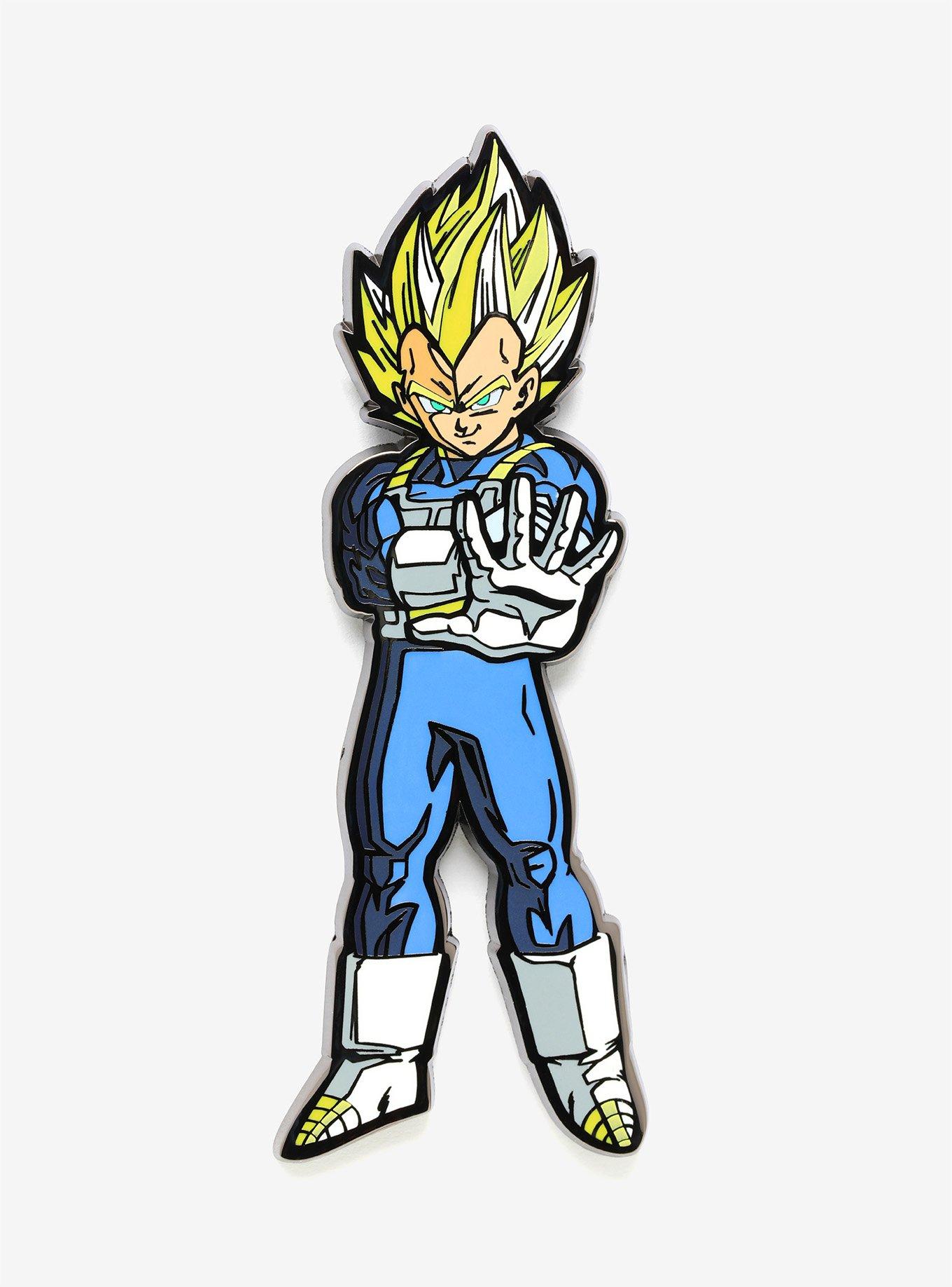 FiGPiN Dragon Ball Z Super Saiyan Vegeta Enamel Pin | BoxLunch