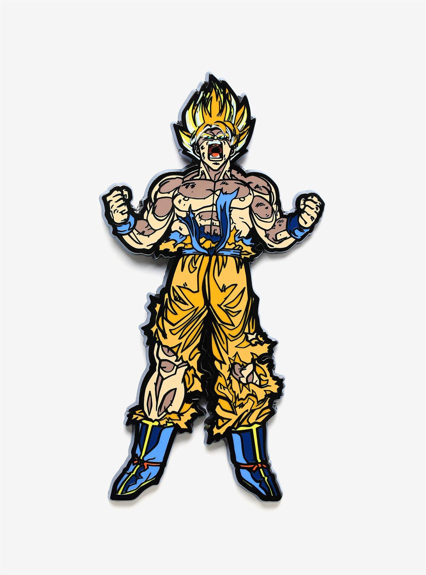 FiGPiN Dragon Ball Z Super Saiyan Goku Enamel Pin, , hi-res