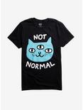 Not Normal Cat T-Shirt, GREY, hi-res