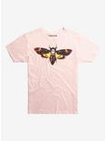 The Silence Of The Lambs Moth Logo T-Shirt, PINK, hi-res