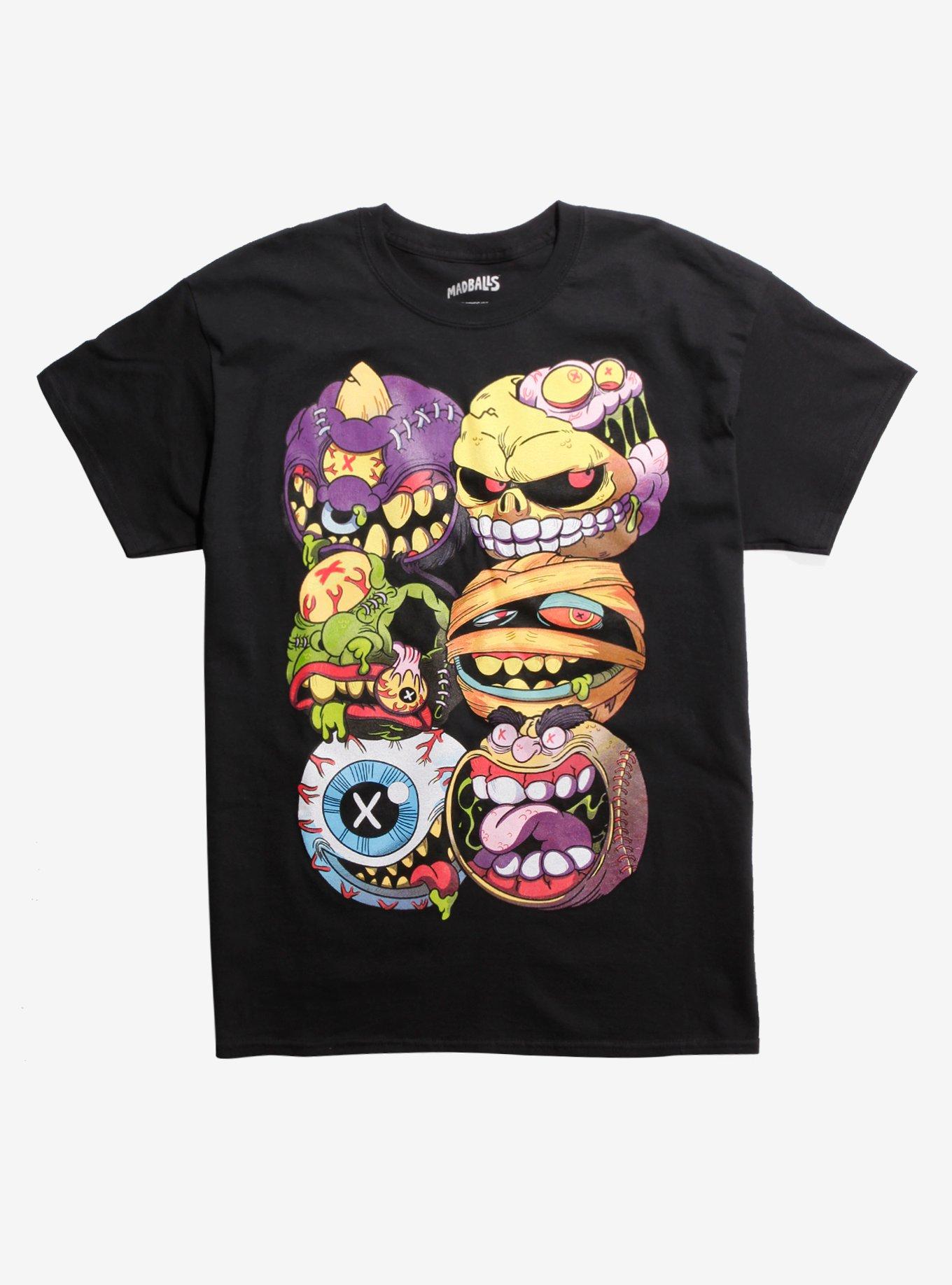 Madballs Characters T-Shirt, BLACK, hi-res