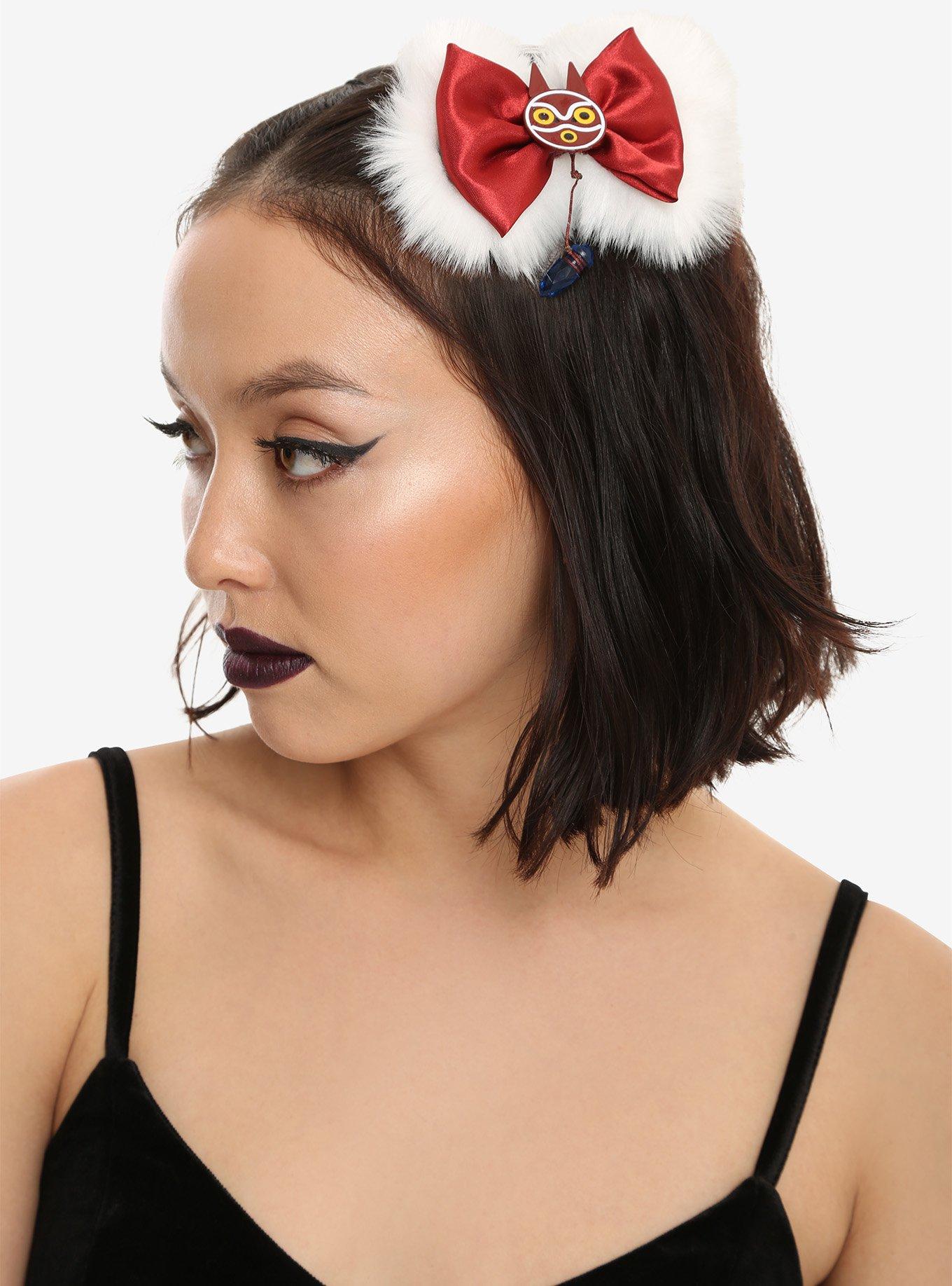 Her Universe Studio Ghibli Princess Mononoke Cosplay Hair Bow, , hi-res