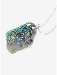 Blackheart Druzy Crystal Pendant Necklace, , hi-res