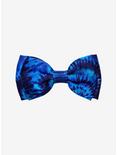 Blue Tie Dye Hair Bow, , hi-res