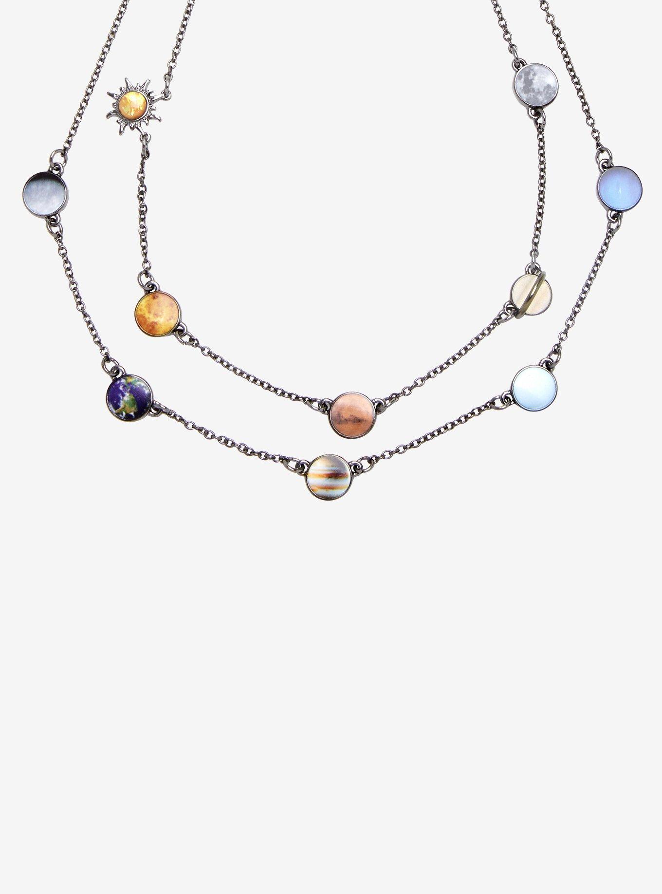 Blackheart Solar System Layer Necklace, , hi-res