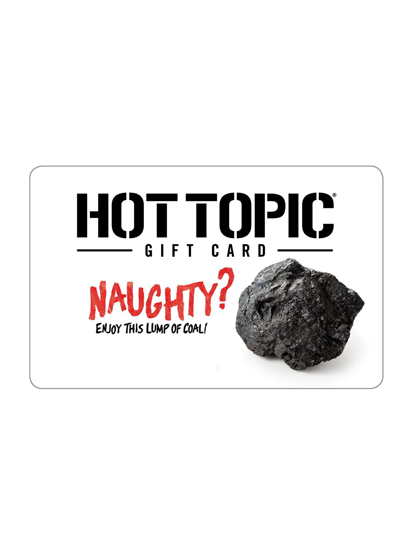 Lump of Coal $100 Gift Card, BLACK, hi-res