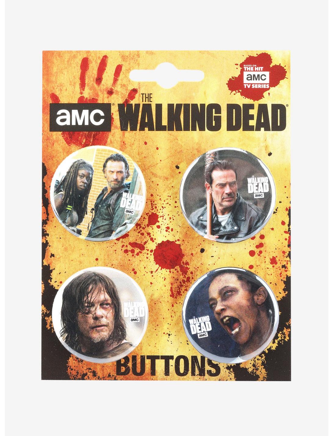 The Walking Dead Character Pin Set, , hi-res