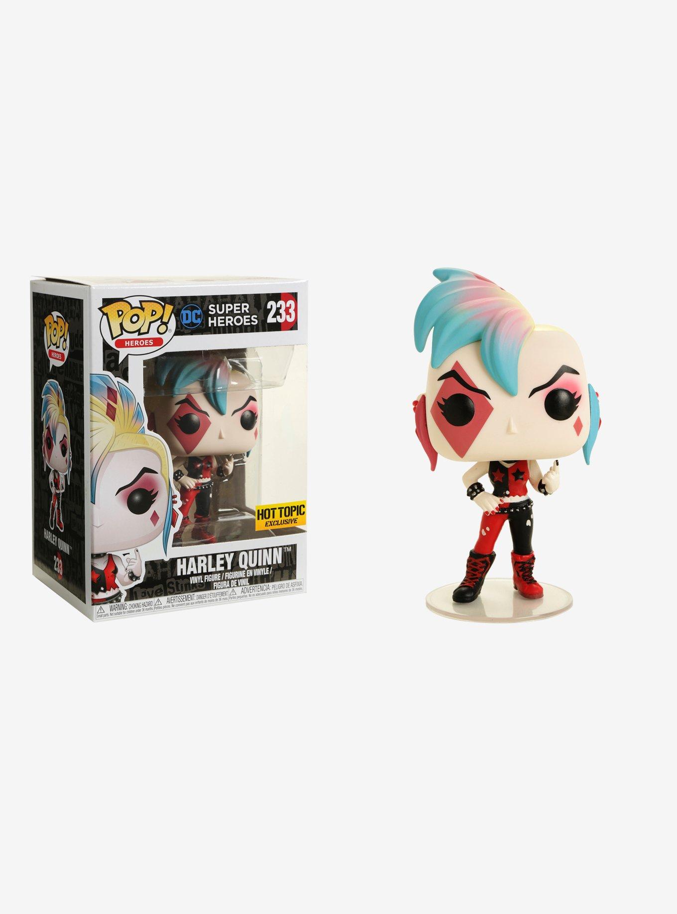 Funko DC Super Heroes Harley Quinn And The Skull Bags Pop! Heroes Harley Quinn Vinyl Figure Hot Topic Exclusive, , hi-res