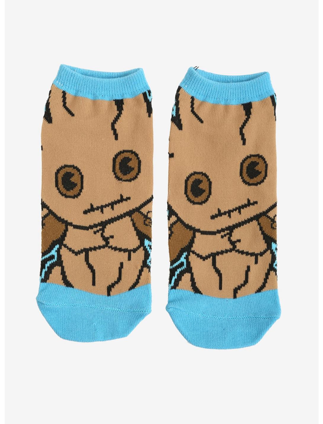 Marvel Guardians Of The Galaxy Groot No-Show Socks, , hi-res