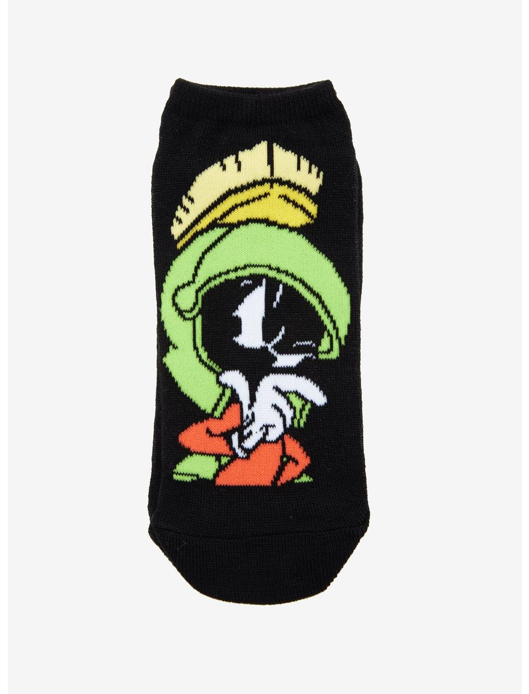 Looney Tunes Marvin The Martian  No-Show Socks, , hi-res