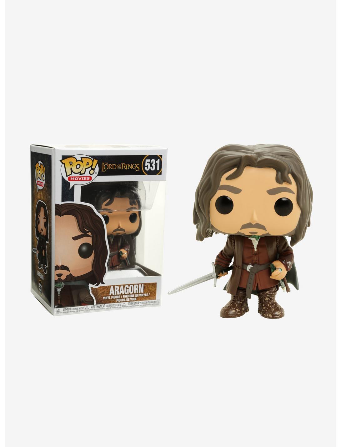Funko The Lord Of The Rings Pop! Movies Aragorn Vinyl Figure, , hi-res