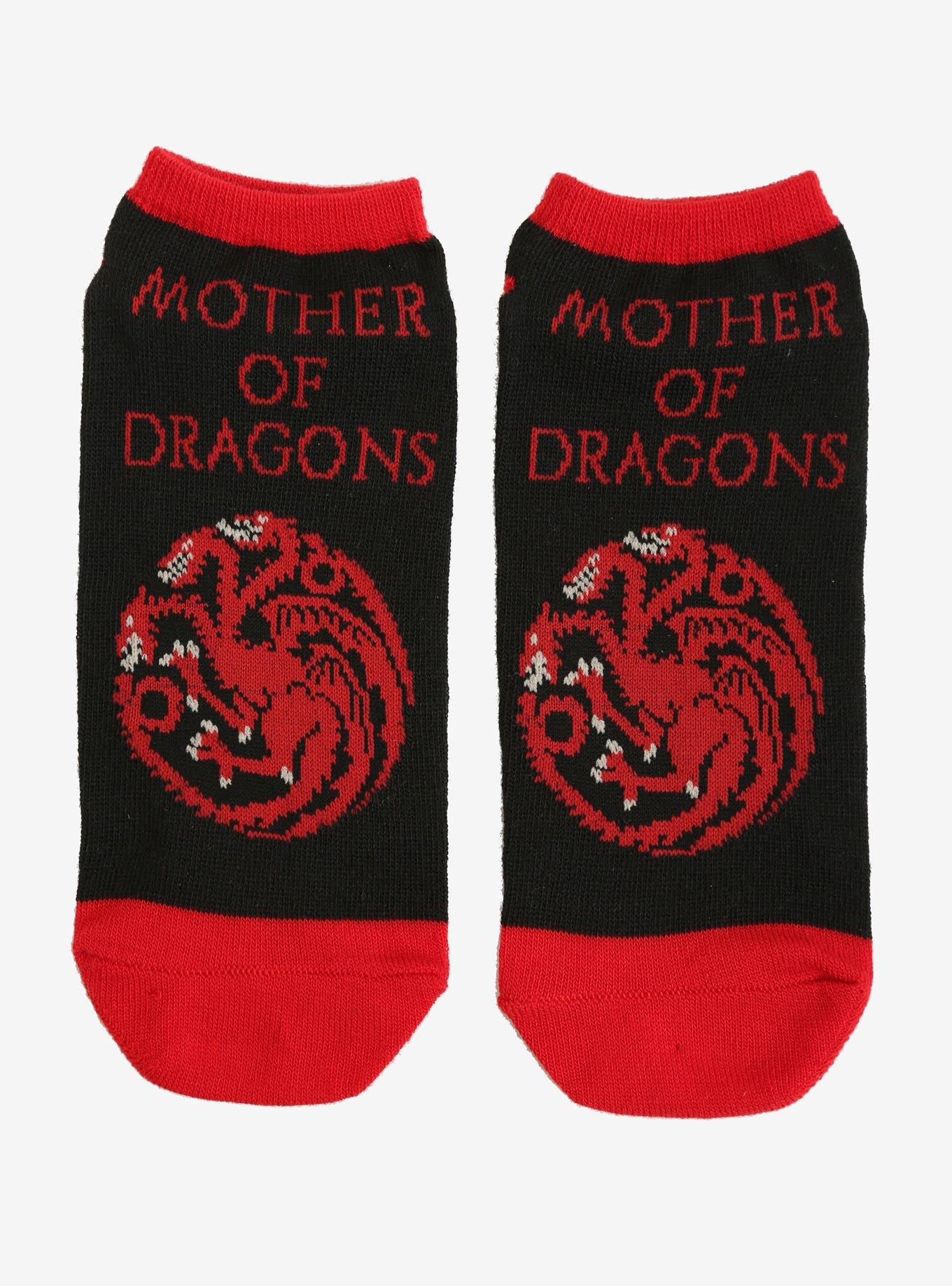 Game Of Thrones Mother Of Dragons No-Show Socks, , hi-res