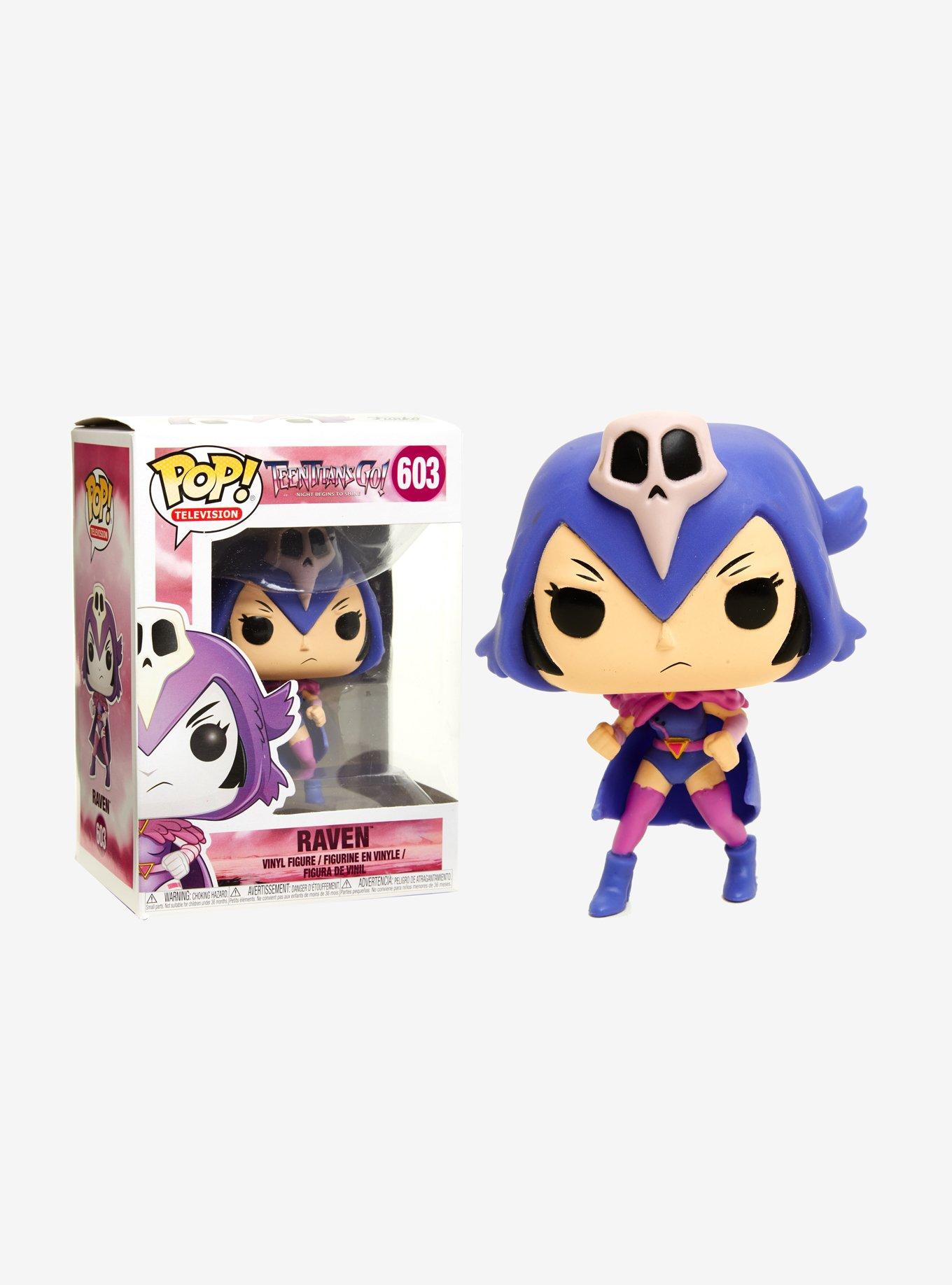 Funko DC Comics Teen Titans Go! Night Begins To Shine Pop! Television Raven Vinyl Figure, , hi-res