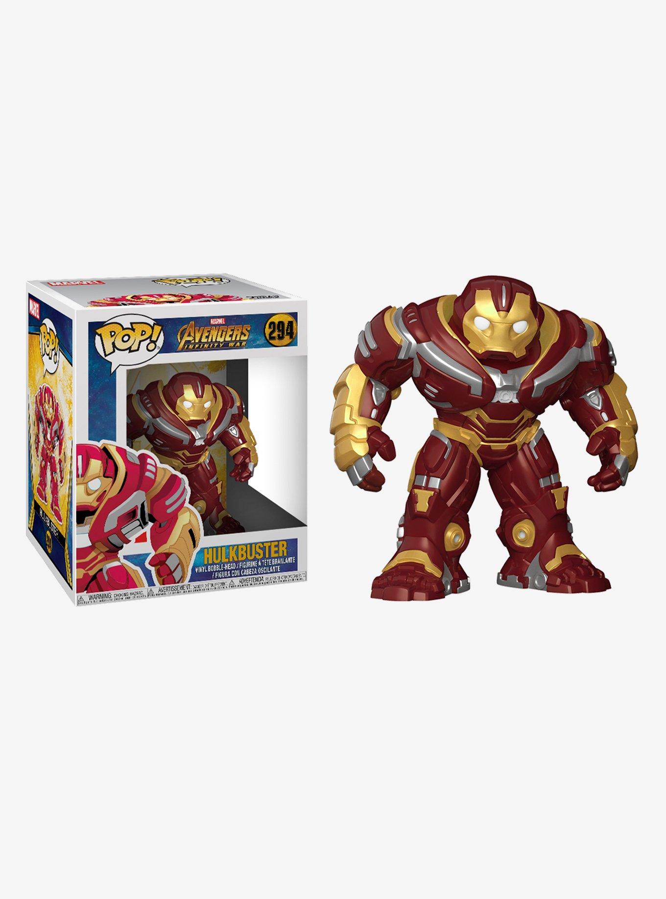 Funko Marvel Avengers: Infinity War Pop! Hulkbuster 6 Inch Vinyl Bobble-Head, , hi-res