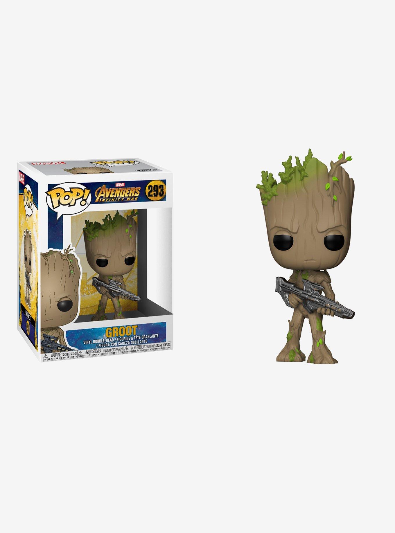 Funko Marvel Avengers: Infinity War Pop! Groot Vinyl Bobble-Head, , hi-res