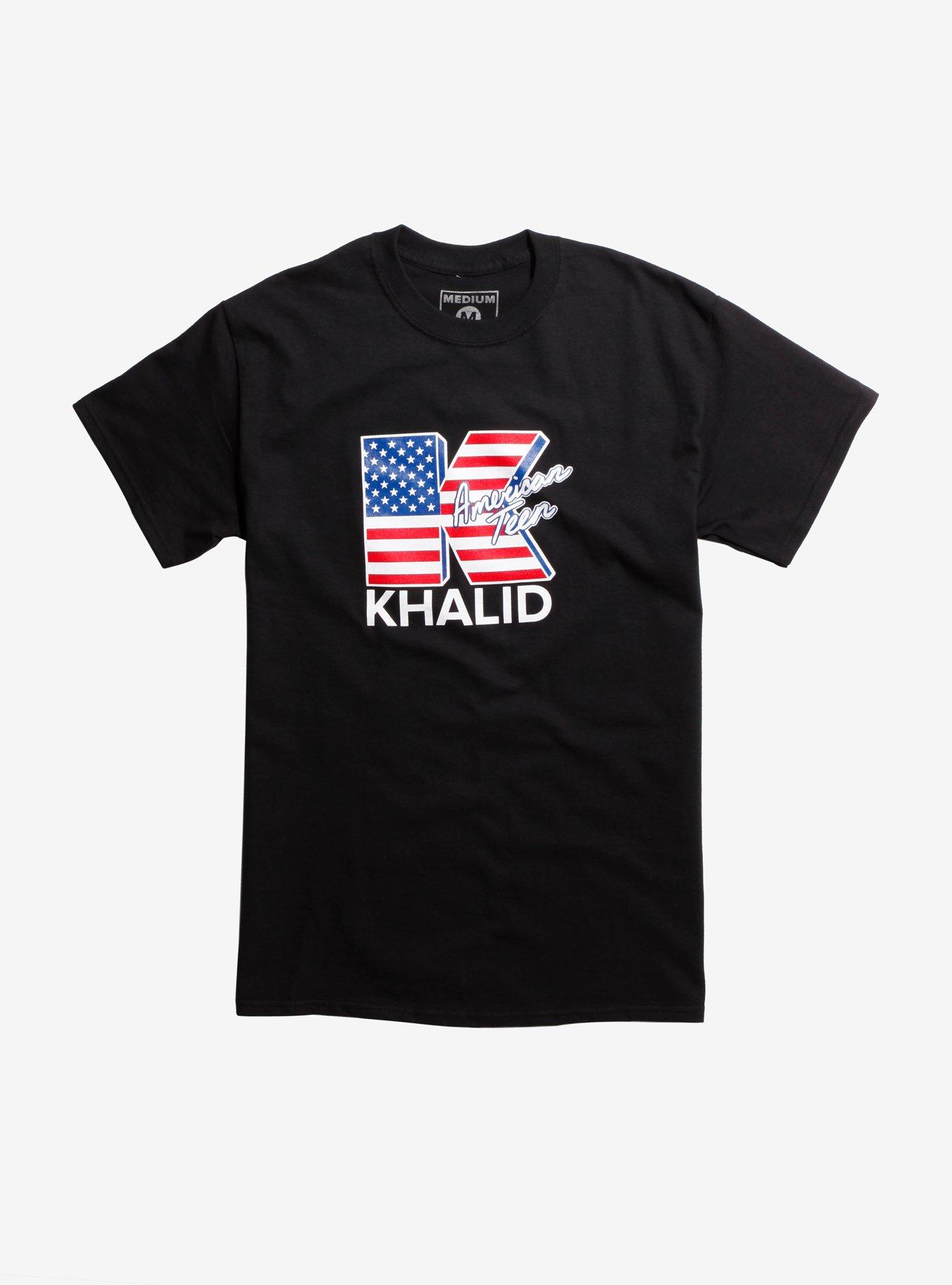 Khalid American Teen T-Shirt, BLACK, hi-res