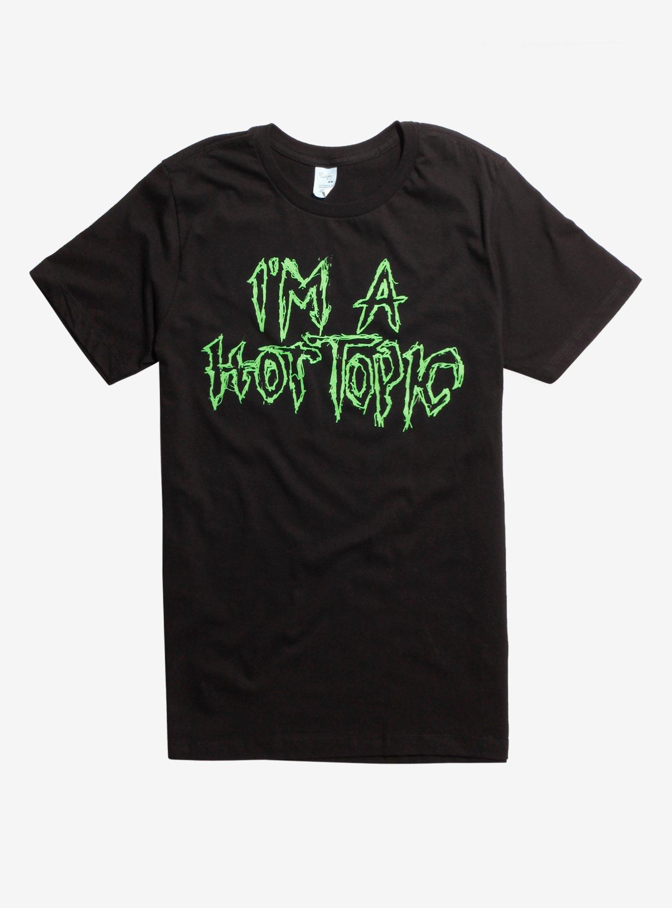 Lil' Aaron I'm A Hot Topic T-Shirt, BLACK, hi-res