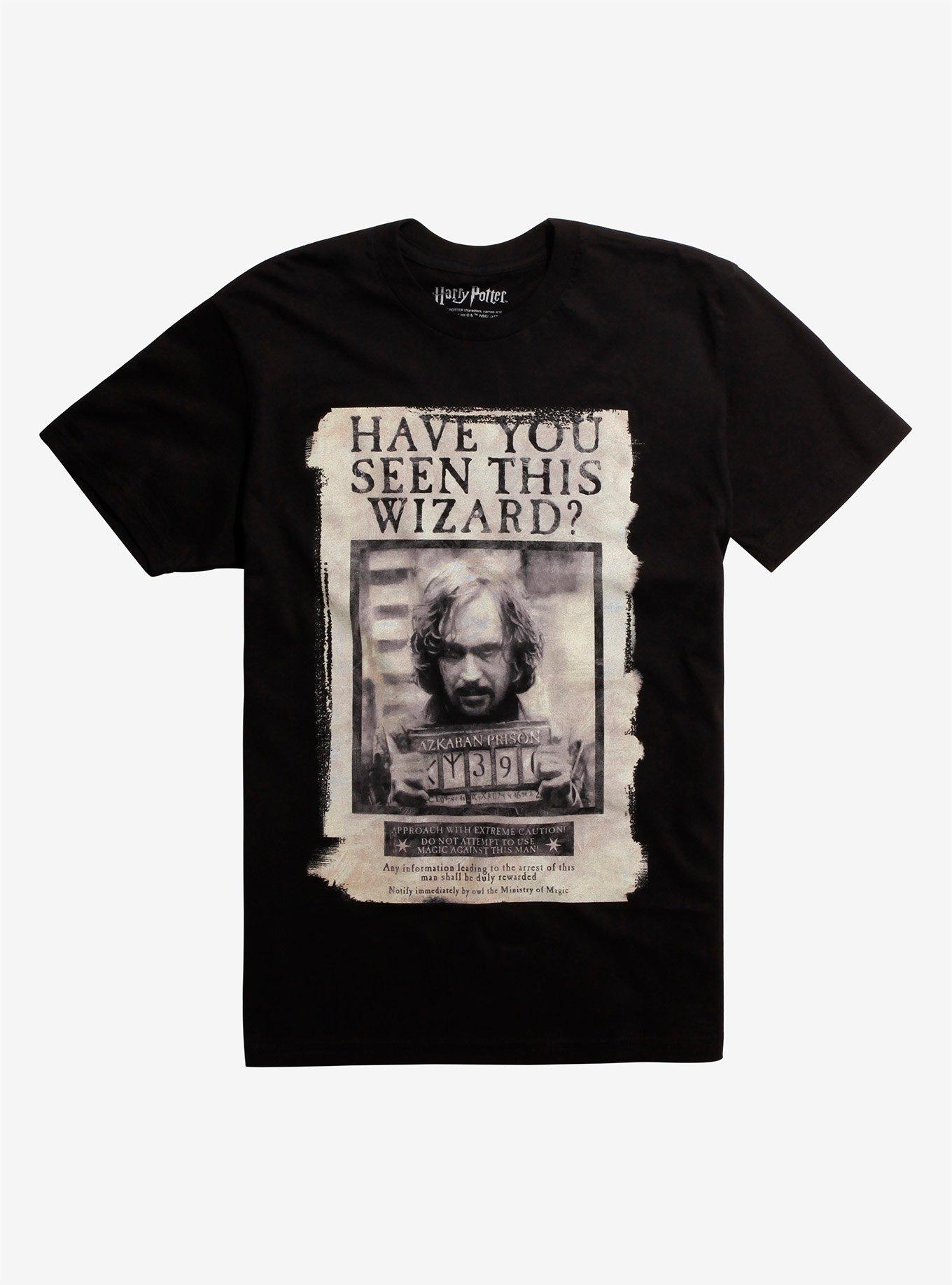 Harry Potter Have You Seen This Wizard T-Shirt, BLACK, hi-res