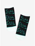 Supernatural Sam Dean & Cass No-Show Socks, , hi-res