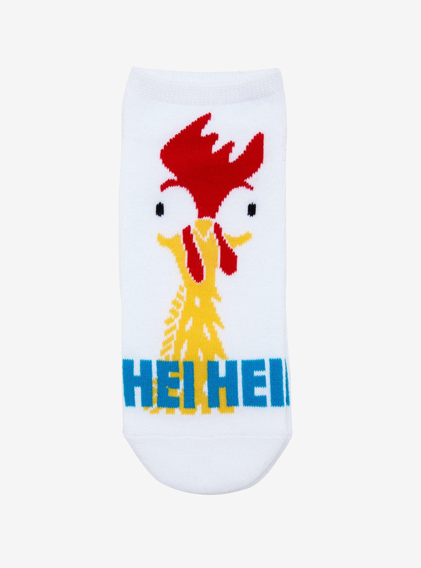 Disney Moana Heihei No-Show Socks, , hi-res