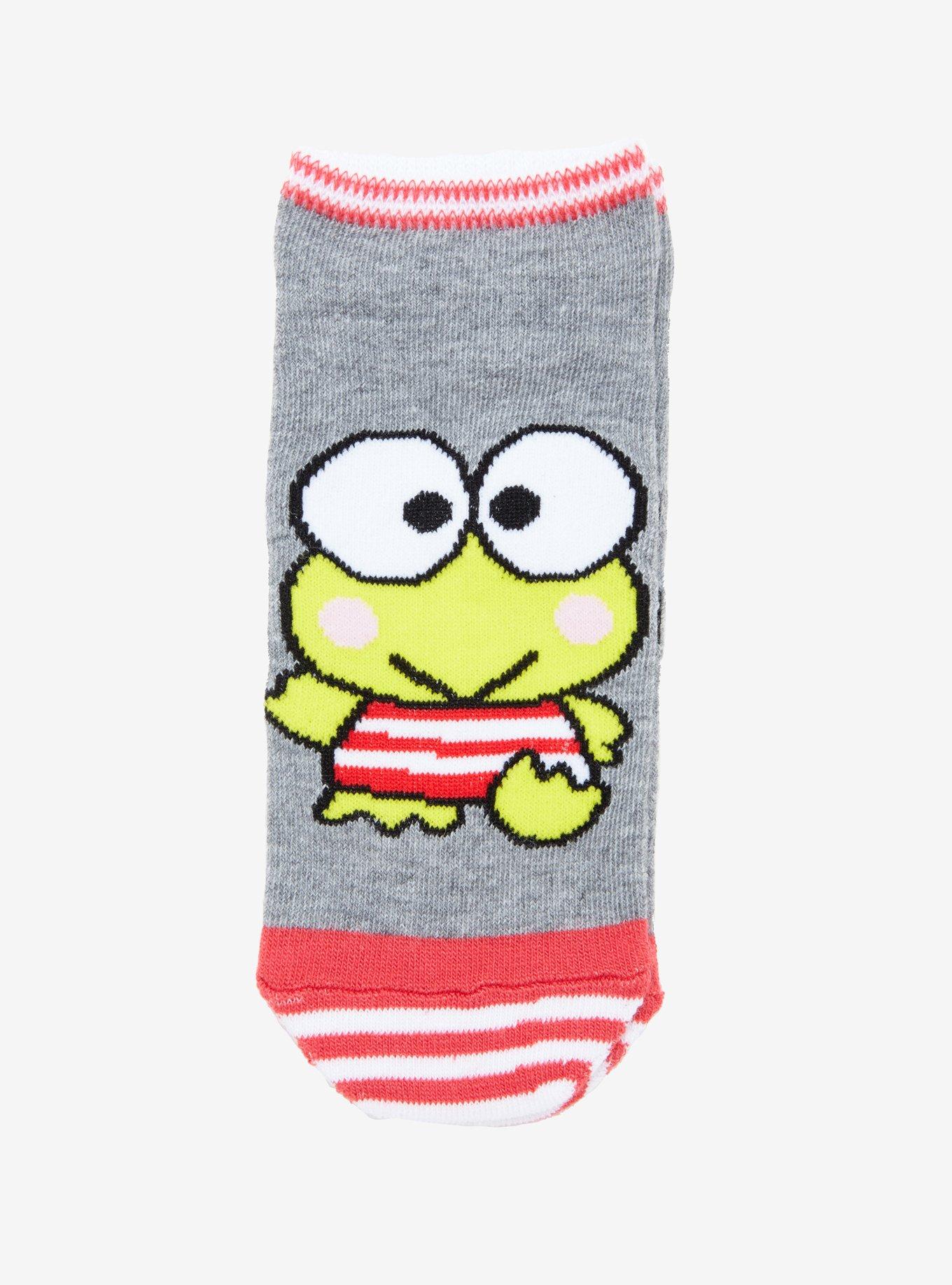 Keroppi No-Show Socks, , hi-res