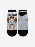 Rick And Morty Squirrels No-Show Socks, , hi-res