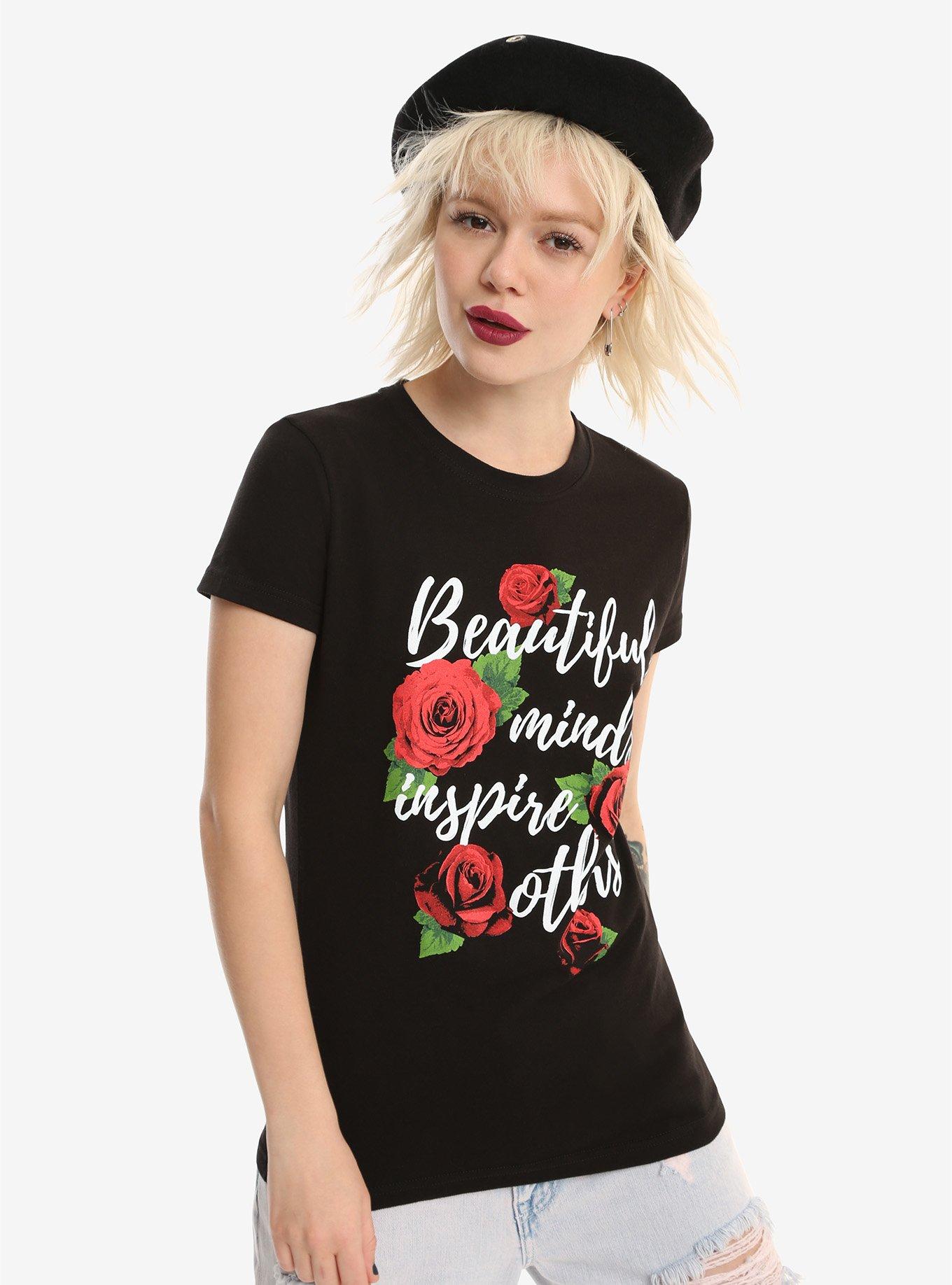 Beautiful Minds Girls T-Shirt, BLACK, hi-res