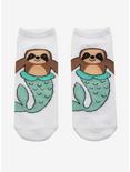 Blackheart Mer-Sloth No-Show Socks, , hi-res