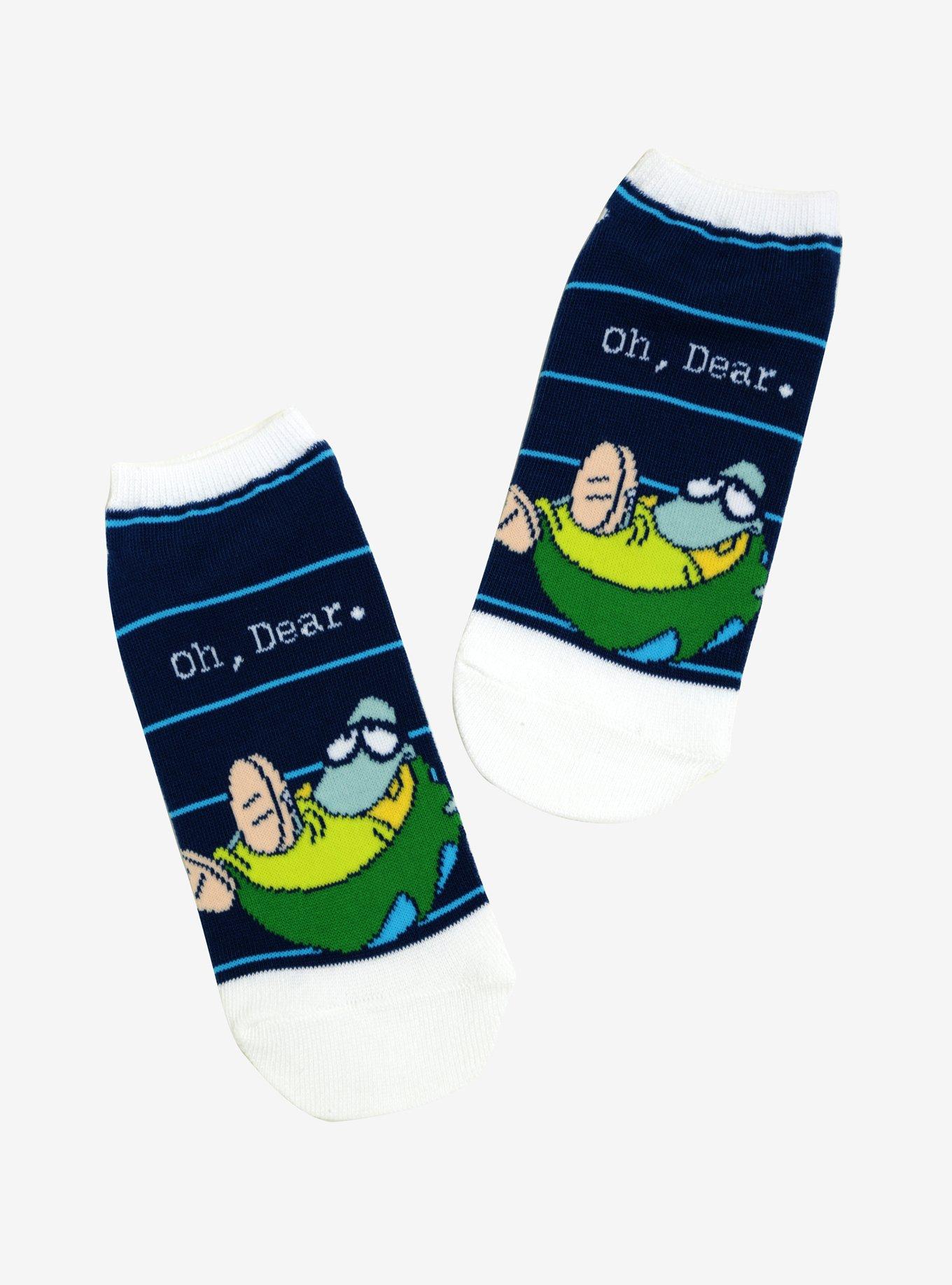 Rocko's Modern Life Filburt Oh Dear No-Show Socks, , hi-res