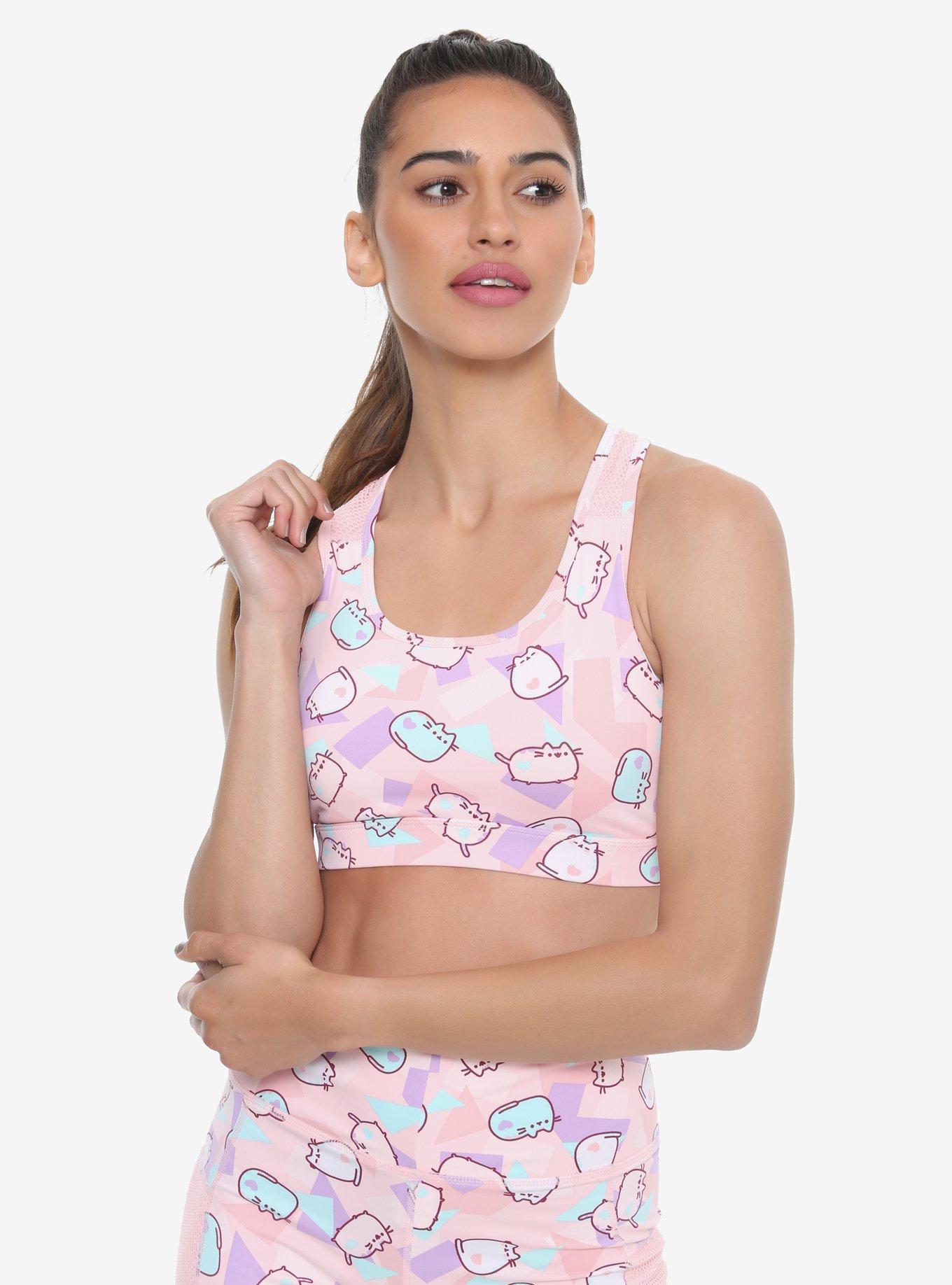 Pusheen Low-Impact Sports Bra